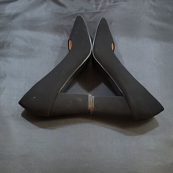 FOREVER BLOCK HEEL POINTED TOE SLIP-ON PUMP - Picture 10 of 14